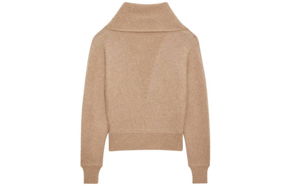 SAINT LAURENT FW23  Camel Loose Knit Pullover Sweater 751095Y76FA2645 圖 3