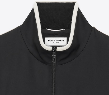 SAINT LAURENT FW23 Embroidered Colorblock Jacket Black. 753065Y3G361000 Shop SAINT LAURENT FW23 Embroidered Colorblock Jacket Black. 753065Y3G361000
