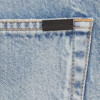 Purchase SAINT LAURENT 高腰錐形男士牛仔褲 淺藍 (FW23系列) 751031Y23LA5022