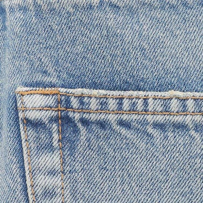 SAINT LAURENT FW23 Jeans Denim Pria High-Waisted Tapered Biru Muda 751031Y23LA5022 Sizing SAINT LAURENT FW23 Jeans Denim Pria High-Waisted Tapered Biru Muda 751031Y23LA5022