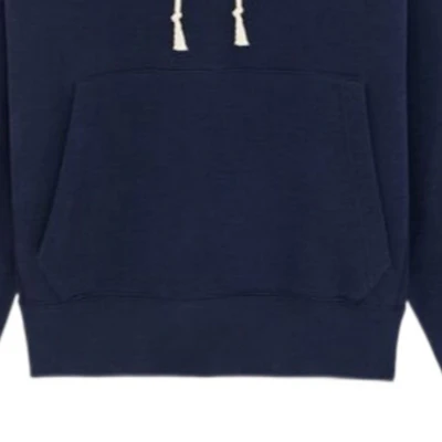 Sudadera Casual con Capucha y Cordón Azul Saint Laurent FW23 Color Sólido. 778464Y36SW4140 Sizing Sudadera Casual con Capucha y Cordón Azul Saint Laurent FW23 Color Sólido. 778464Y36SW4140