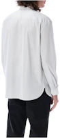 Lookbook SAINT LAURENT FW23 Solid White Button-Up Long Sleeve Shirt for Men 712700Y1H499019