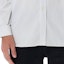 Cheap SAINT LAURENT FW23 Solid White Button-Up Long Sleeve Shirt for Men 712700Y1H499019
