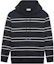 Buy SAINT LAURENT FW23 Striped Hooded Pullover Long Sleeve Sweatshirt Black . 759979-Y37IZ-1095