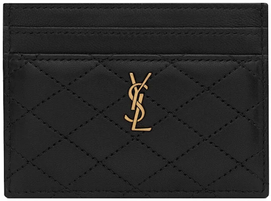 생 로랑 누빔 램스킨 가비 카드 지갑 (블랙)
Buy 생 로랑 누빔 램스킨 가비 카드 지갑 (블랙)