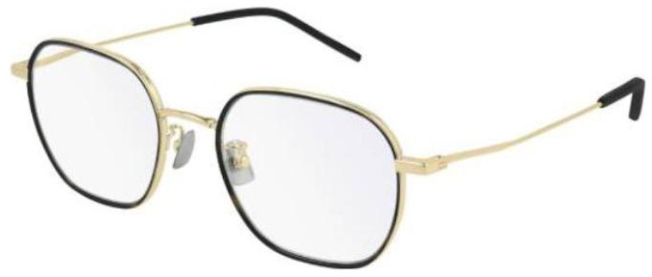 SAINT LAURENT Gold Metal Irregular Frame Optical Glasses Unisex Couples Style SL397F003 Order SAINT LAURENT Gold Metal Irregular Frame Optical Glasses Unisex Couples Style SL397F003