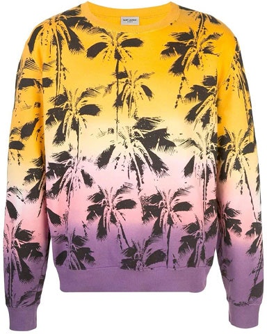 saint-laurent-gradient-palm-tree-print-crewneck-sweatshirt-multicolor-men-603302-yboy-27269