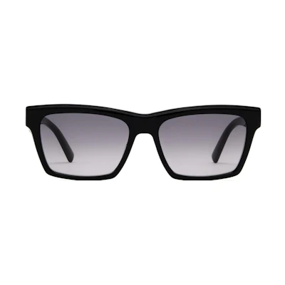 SAINT LAURENT Gradient Rectangular Sunglasses Unisex Couples Fashion Style. SLM104001