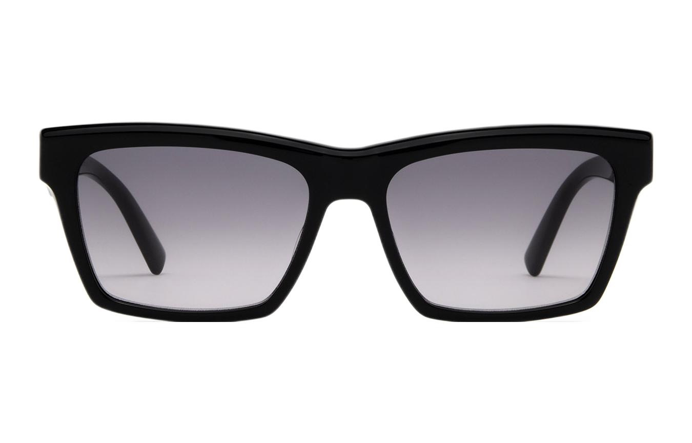 Order サンローラン グラデーション 長方形 サングラス ユニセックス カップル ファッション. SLM104001