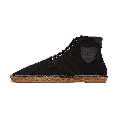 Saint Laurent High-Top Canvas Sneaker 'Black'