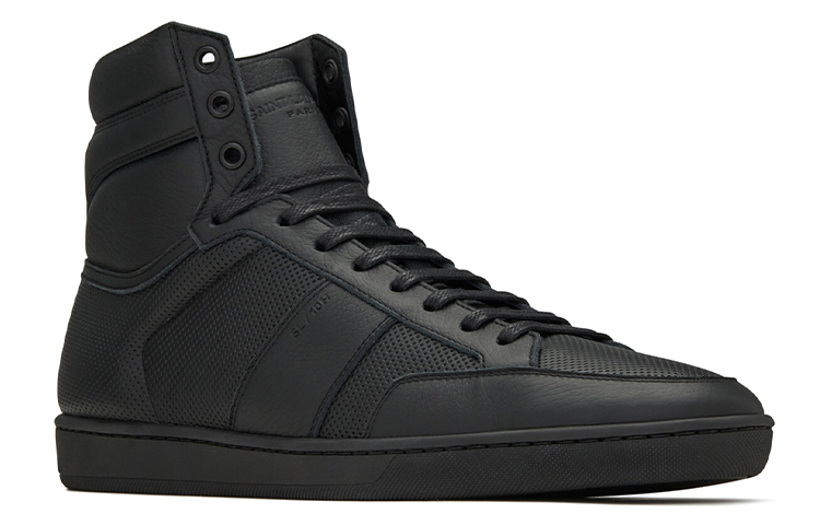 Saint Laurent High-Top Sneaker 'Black' 圖 2