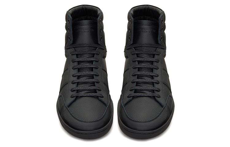 Saint Laurent High-Top Sneaker 'Black' 圖 3