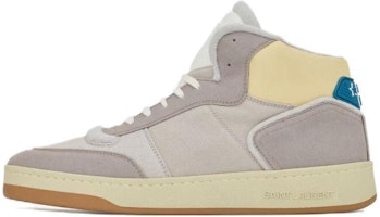 Saint Laurent High-Top Sneaker 'Grey Leather' 757315AACLZ1677 Saint Laurent High-Top Sneaker 'Grey Leather' 757315AACLZ1677