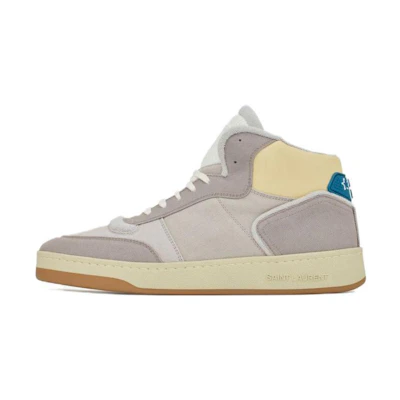 Saint Laurent High-Top Sneaker 'Grey Leather'