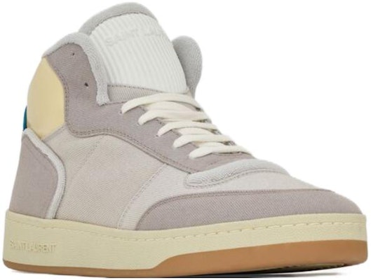 Saint Laurent High-Top Sneaker 'Grey Leather' 757315AACLZ1677 Order Saint Laurent High-Top Sneaker 'Grey Leather' 757315AACLZ1677