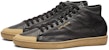 Saint Laurent Sneakers High Top 'Comfort Hitam' 713564AACLS1000