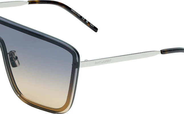 SAINT LAURENT 不規則金屬框太陽眼鏡 情侶款 男女通用款 SL364MASK009 Details for SAINT LAURENT 不規則金屬框太陽眼鏡 情侶款 男女通用款 SL364MASK009