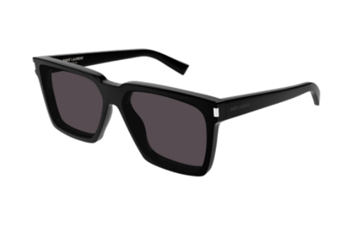 SAINT LAURENT Irregular Shape Sunglasses Black Unisex Couple Style. SL 610/F 001 圖 2