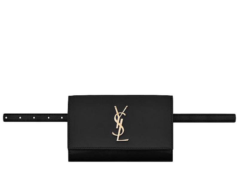 Saint Laurent Kate Belt Bag Smooth Leather Black