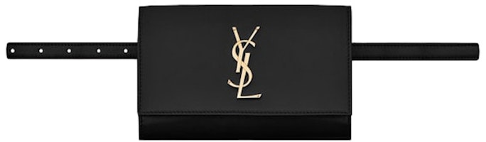 Saint Laurent Kate Belt Bag Smooth Leather Black Saint Laurent Kate Belt Bag Smooth Leather Black