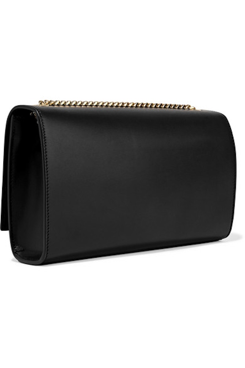 Order Saint Laurent Kate YSL Oro/Plata Mediano Negro