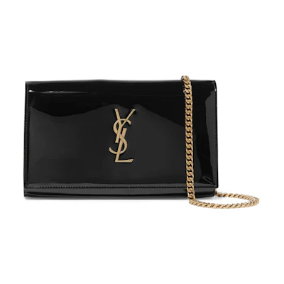 Saint Laurent Kate Patent Leather Small Black