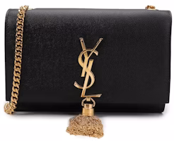 Saint Laurent Kate Shoulder Bag Black Saint Laurent Kate Shoulder Bag Black