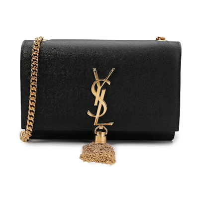 Saint Laurent Kate Shoulder Bag Black