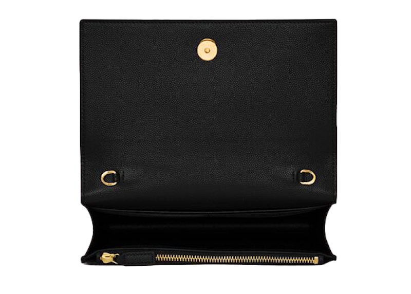 Lookbook Bolso de Cadena con Borla Saint Laurent Kate Negro