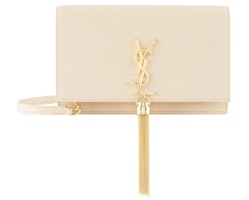 Saint Laurent Kate Tassel Smooth Leather Small Off-White Saint Laurent Kate Tassel Smooth Leather Small Off-White