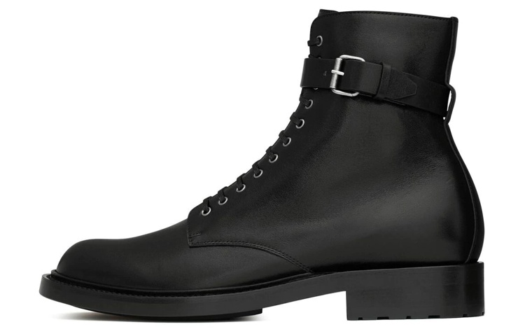 Saint Laurent Lace-Up 'Fashion Ankle Boot Black' 71123400E001000
