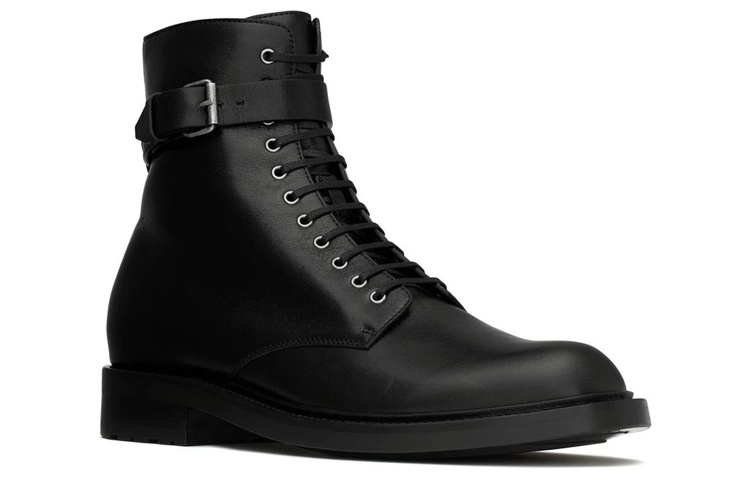 Saint Laurent Lace-Up 'Fashion Ankle Boot Black' 圖 3