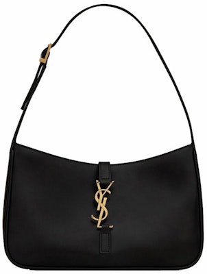 Saint Laurent Le 5 A 7 Hobo Bag In Smooth Leather Noir Buy Saint Laurent Le 5 A 7 Hobo Bag In Smooth Leather Noir