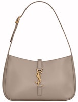 Saint Laurent Le 5 A 7 Hobo Bag in Smooth Leather Greyish Brown Saint Laurent Le 5 A 7 Hobo Bag in Smooth Leather Greyish Brown