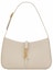 Buy Saint Laurent Le 5 A 7 Hobo Bag In Smooth Leather Blanc Vintage