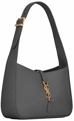 Saint Laurent Le 5 A 7 Hobo Bag In Smooth Leather Storm Order Saint Laurent Le 5 A 7 Hobo Bag In Smooth Leather Storm