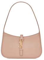 Saint Laurent Le 5 A 7 Mini Hobo Bag In Smooth Leather Rosy Sand Saint Laurent Le 5 A 7 Mini Hobo Bag In Smooth Leather Rosy Sand