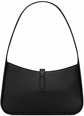 Saint Laurent Le 5 A 7 Mini Hobo Bag In Smooth Leather Noir Order Saint Laurent Le 5 A 7 Mini Hobo Bag In Smooth Leather Noir