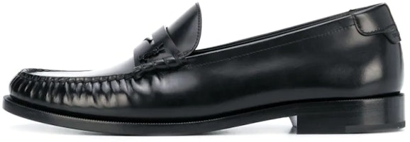 Saint Laurent Le Loafer Penny Slippers 'Black' 6702311VUVV1000 Saint Laurent Le Loafer Penny Slippers 'Black' 6702311VUVV1000