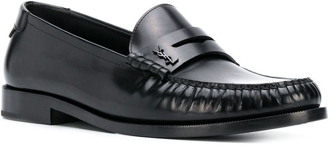 Saint Laurent Loafer Penny Slippers 'Hitam' 6702311VUVV1000 Lookbook Saint Laurent Loafer Penny Slippers 'Hitam' 6702311VUVV1000