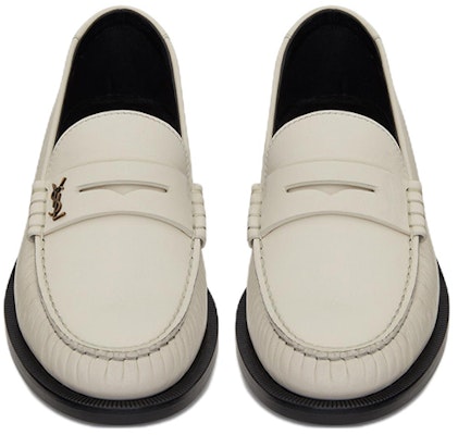 Saint Laurent Le Loafer Penny Slippers 'Pearl' 670231-18RTT-1906 Lookbook Saint Laurent Le Loafer Penny Slippers 'Pearl' 670231-18RTT-1906
