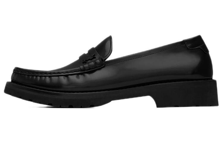 Saint Laurent Le Loafer Slip-On Flat 'Black' 732650-AO9VV-1000