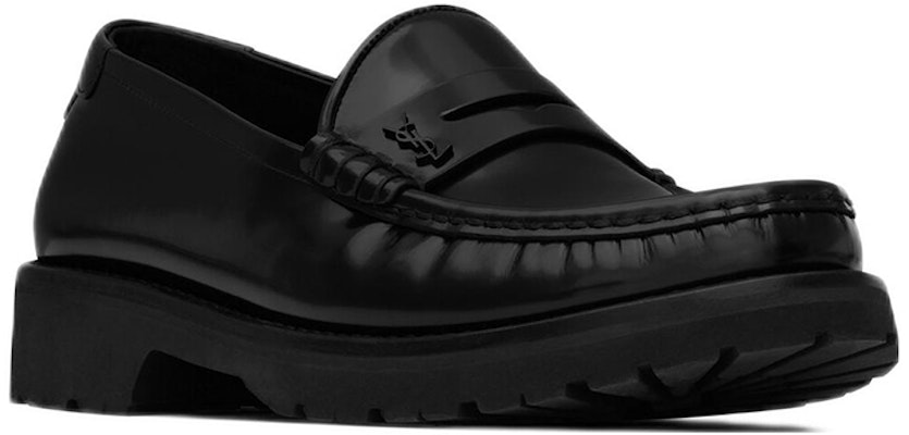 Saint Laurent Le Loafer Slip-On Flat 'Black' 732650-AO9VV-1000 Order Saint Laurent Le Loafer Slip-On Flat 'Black' 732650-AO9VV-1000