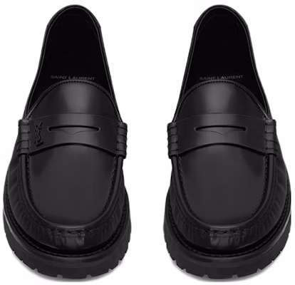 Saint Laurent Le Loafer Slip-On Flat 'Black' 732650-AO9VV-1000 Lookbook Saint Laurent Le Loafer Slip-On Flat 'Black' 732650-AO9VV-1000