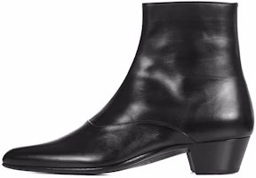Saint Laurent Leather Ankle Boot 'Black' 6489942OU001000 Saint Laurent Leather Ankle Boot 'Black' 6489942OU001000
