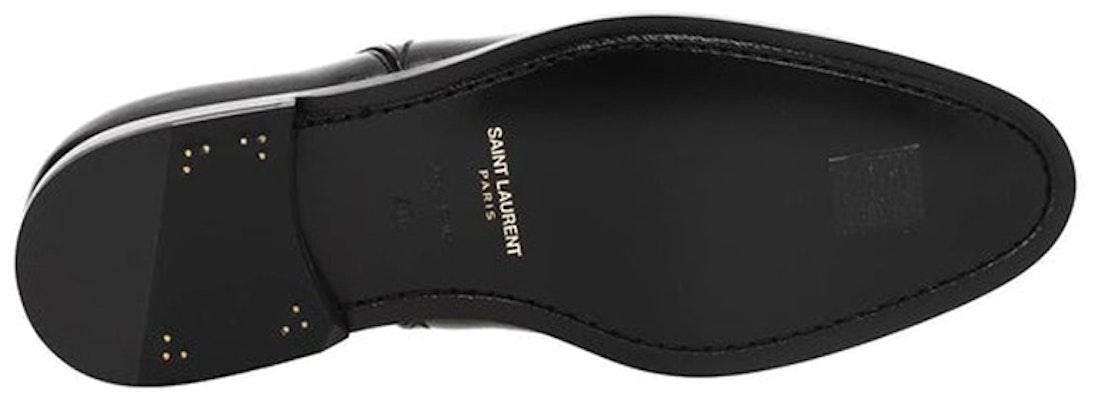 Saint Laurent Sepatu Bot Kulit Hitam 'Fashion' 5041980LP001000 Purchase Saint Laurent Sepatu Bot Kulit Hitam 'Fashion' 5041980LP001000