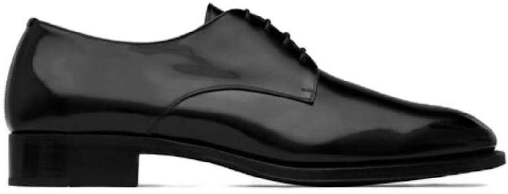 Saint Laurent Leather Dress Sneaker 'Black' 754752AAAPI1000 Order Saint Laurent Leather Dress Sneaker 'Black' 754752AAAPI1000