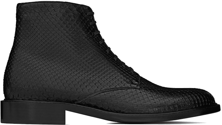 But Angkle Kulit Bertali Saint Laurent 'Hitam' 6493412PL001000 Order But Angkle Kulit Bertali Saint Laurent 'Hitam' 6493412PL001000