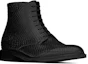 Lookbook Saint Laurent Leather Lace-Up Ankle Boots 'Black' 6493412PL001000