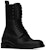 Saint Laurent But Kulit Tumit Chunky Buku Lali 2cm 'Hitam' 731711AABN51000